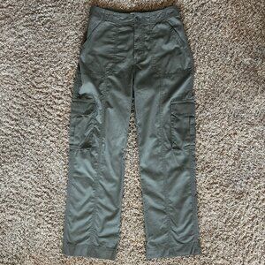 ABERCROMBIE & FITCH Women's Cargo Pants iSize 27/4 in Muted Basil
